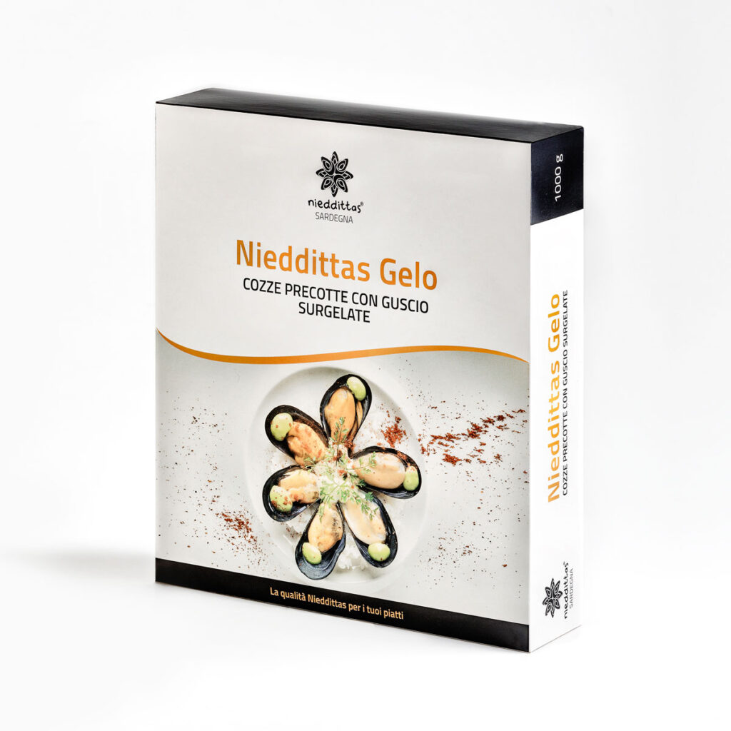 Cozze precotte con guscio surgelate - 