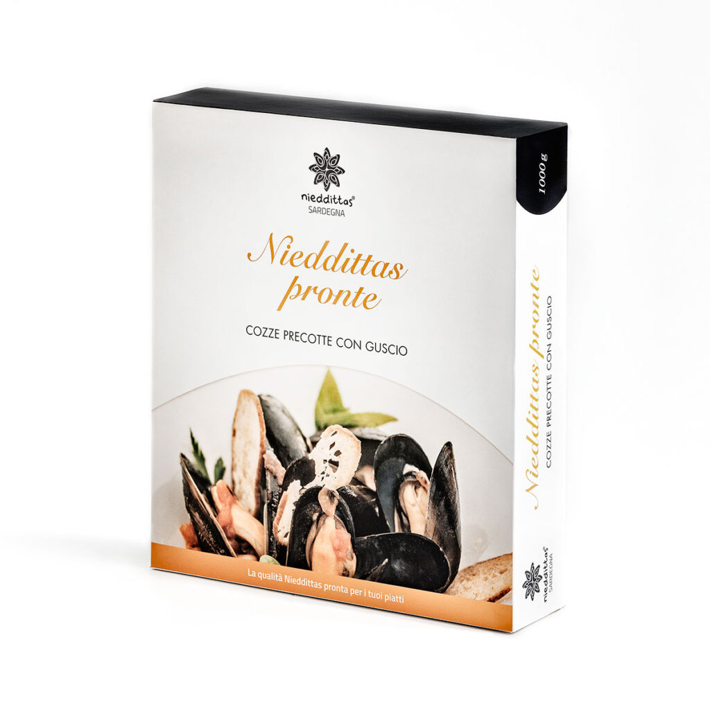 Cozze precotte con guscio - 